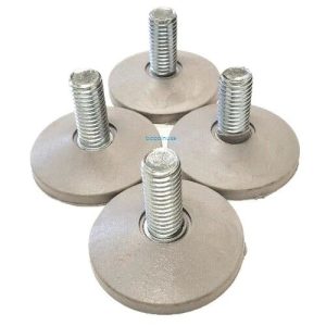 Industrial Sewing Machine Table Leveling Foot / Mount (Size 12) set of 4